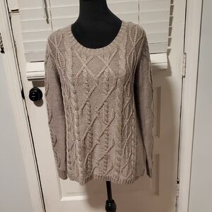 Emu Women's Cable Knit Sweater - Beige
